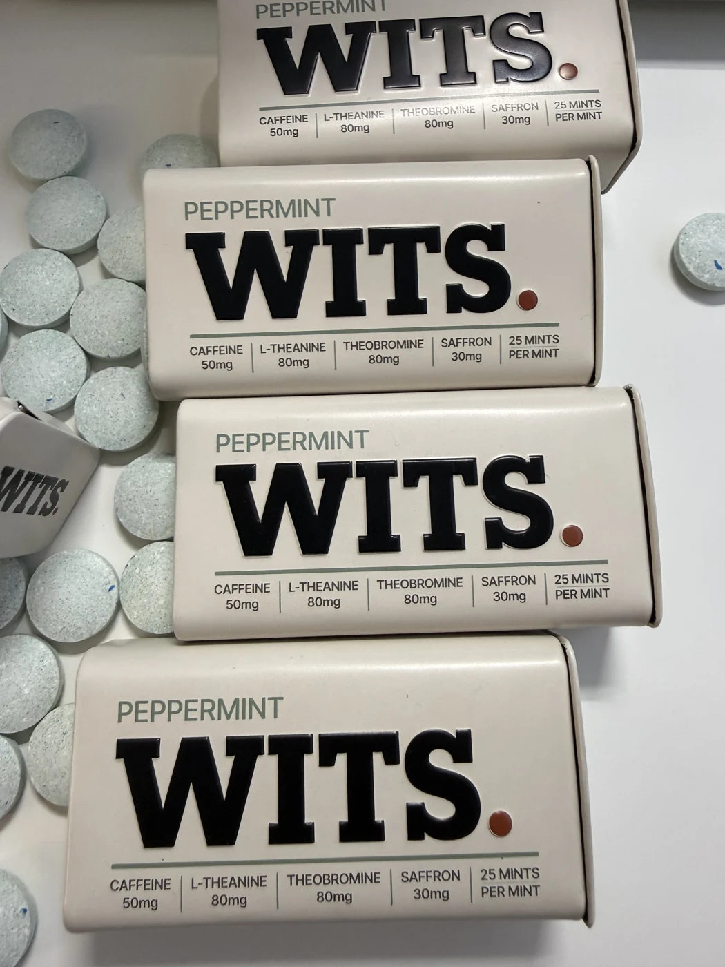 WITS peppermint focus mints